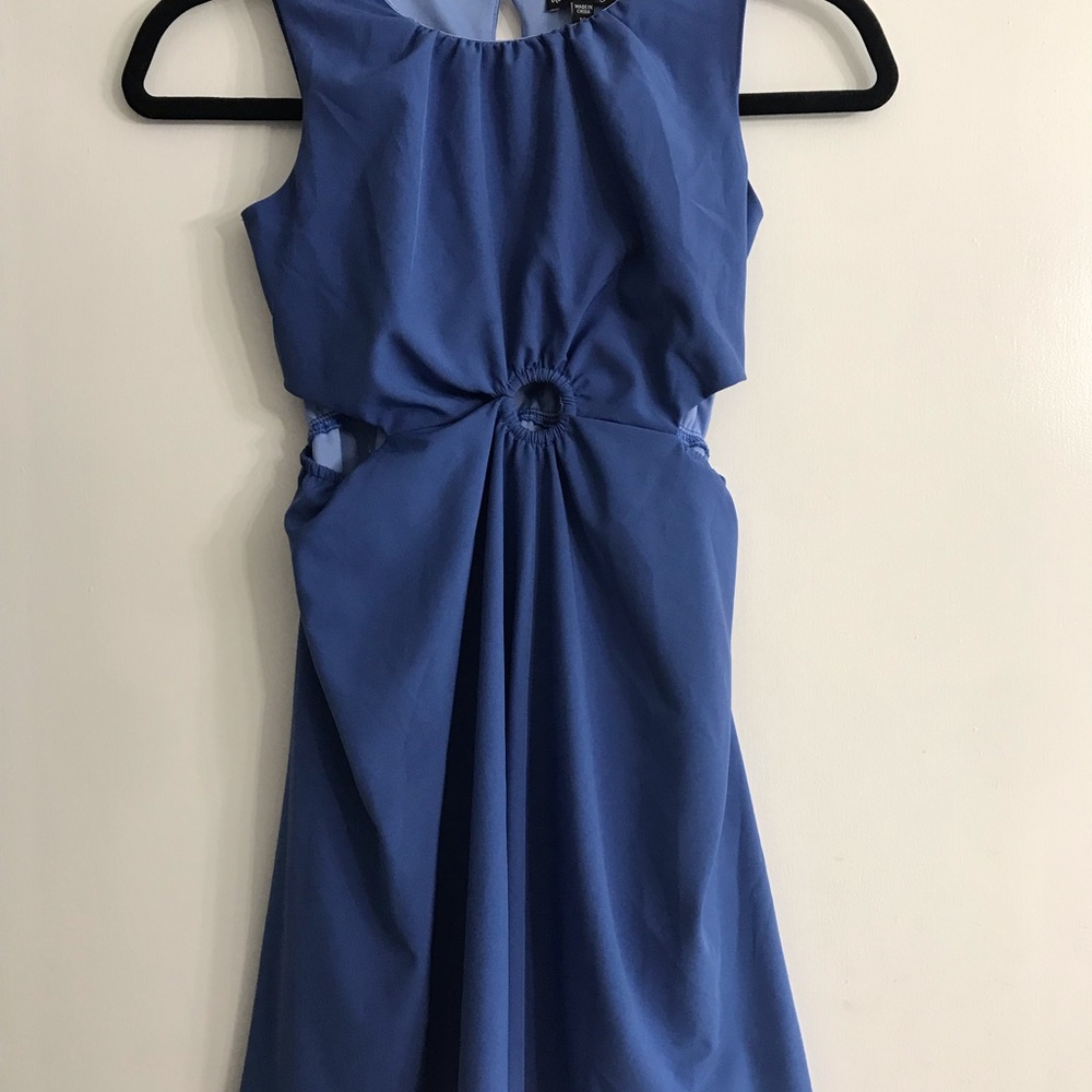 Elegant Blue Kids Casual Dress